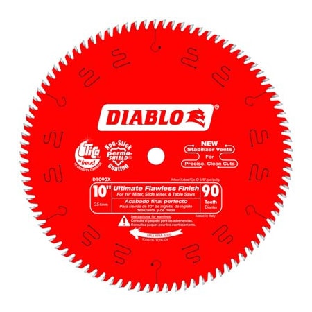 Diablo 10x90T Finish Blade D1090X